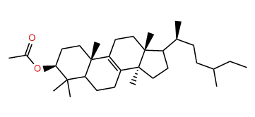 24-Methyl-31-norlanosterol acetate